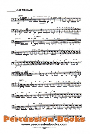 Percussion All In Snare Drum 4 Sample 3